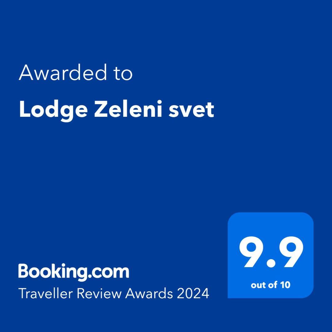 Lodge Zeleni Svet Crni Vrh Exteriör bild